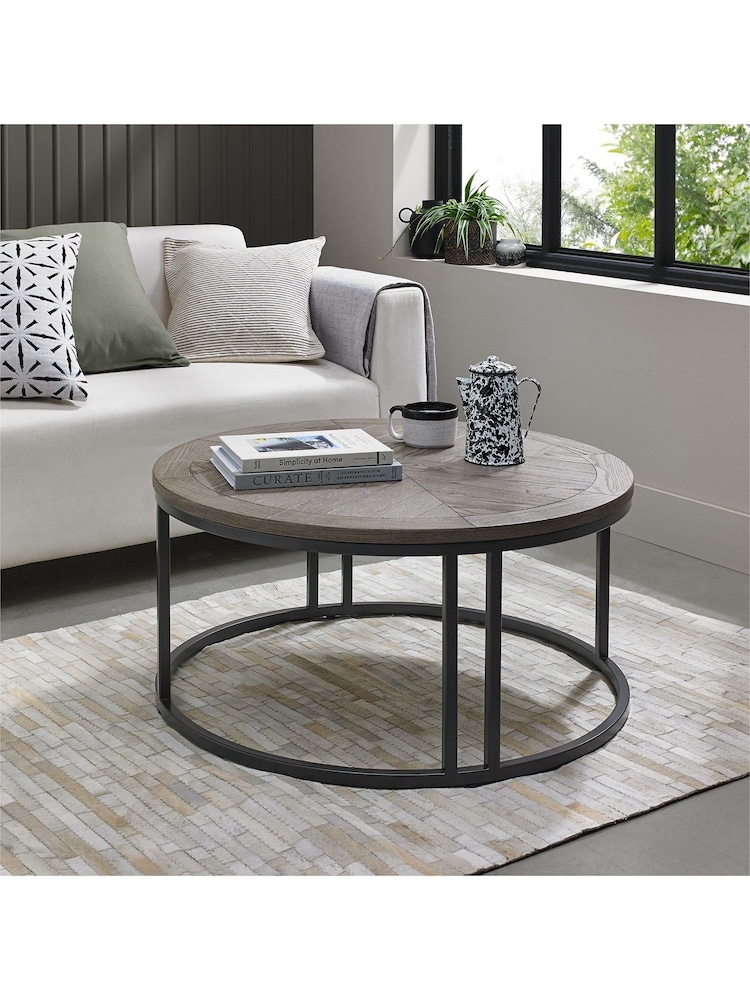 Bentley Designs Silver Monroe Coffee Table - Image 1 of 3