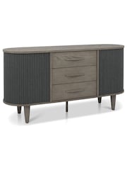 Bentley Designs Silver Monroe Wide Sideboard - Image 2 of 5