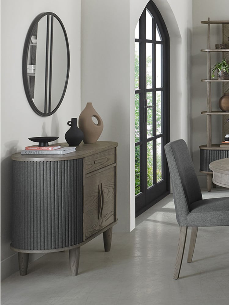 Bentley Designs Silver Monroe Wide Sideboard - Image 5 of 5