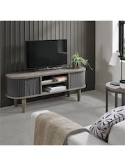 Bentley Designs Silver Monroe Entertainment Unit - Image 1 of 4