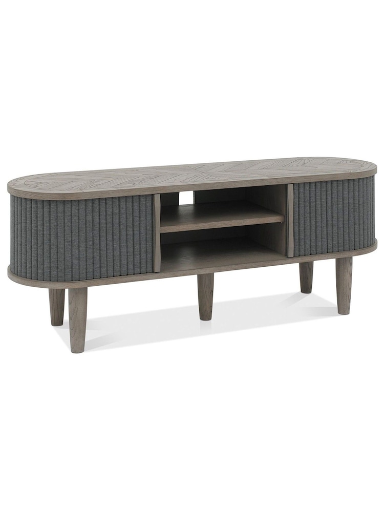 Bentley Designs Silver Monroe Entertainment Unit - Image 2 of 4