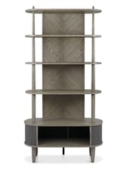 Bentley Designs Silver Monroe Open Display Unit - Image 5 of 5