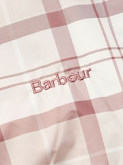 Barbour® Pink Unisex Tartan Wetherham Dog Coat - Image 10 of 11