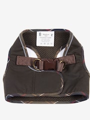 Barbour® Olive Green Wax Step In Dog Harness - Image 1 of 4