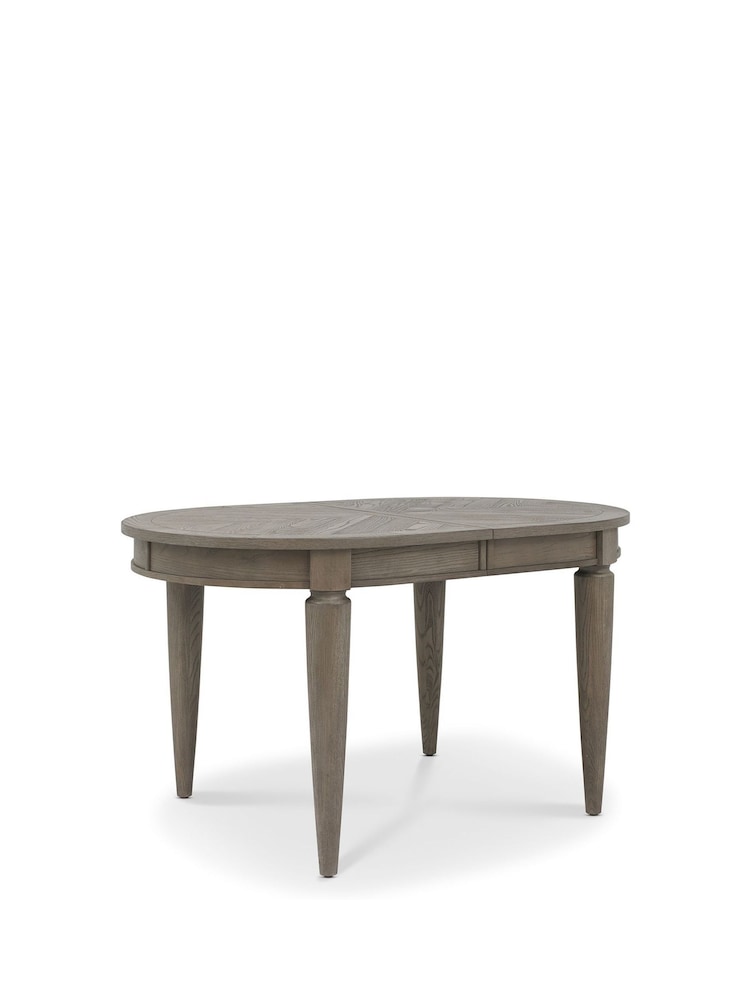 Bentley Designs Silver Monroe 4 to 6 Seater Extending Dining Table - Image 1 of 5