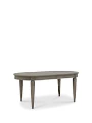 Bentley Designs Silver Monroe 6 to 8 Seater Extending Dining Table - Image 3 of 5