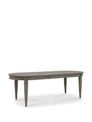 Bentley Designs Silver Monroe 6 to 8 Seater Extending Dining Table - Image 5 of 5