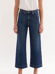 Jigsaw Blue Tyne Wide Leg Jeans - Image 1 of 5