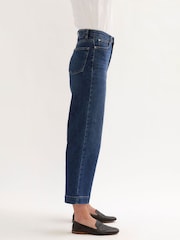 Jigsaw Blue Tyne Wide Leg Jeans - Image 4 of 5