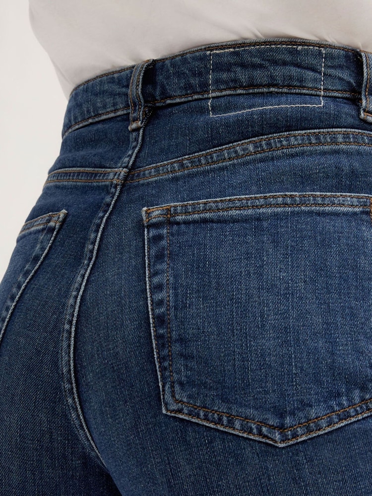 Jigsaw Blue Tyne Wide Leg Jeans - Image 5 of 5 Jigsaw Blue Tyne Wide Leg Jeans - Image 5 of 5