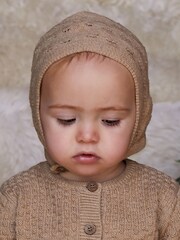 Бежевый - The Little Tailor 100% Хлопковый пуантель младенец 3 Pieces Подарочный набор - Изображение 12 из 12