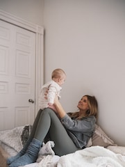 The Little Tailor Baby Chunky Cable Knit 100% Cotton Cardigan - Image 2 of 6
