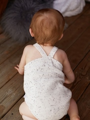 The Little Tailor Stylish Baby Knitted 100% Cotton Romper - Image 2 of 11