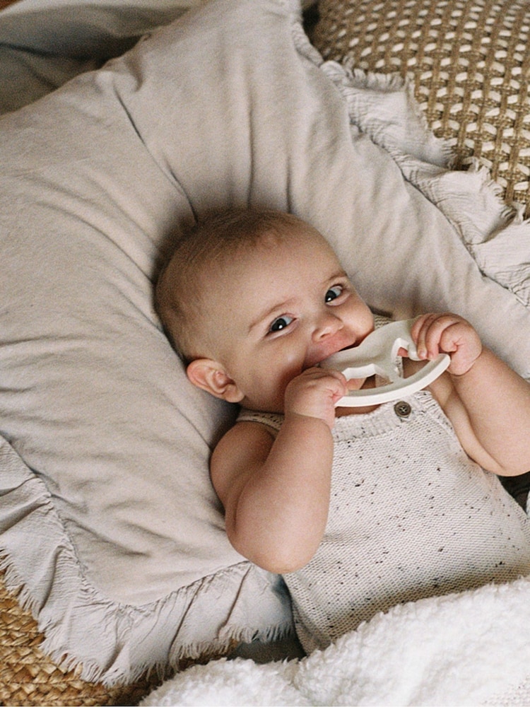 The Little Tailor Stylish Baby Knitted 100% Cotton Romper - Image 4 of 11