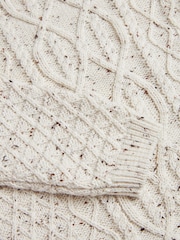 Haferflocken - The Little Tailor Baby-Geschenkset mit Strampler und Mütze Zopfmuster aus 100 % Baumwolle - Bild 6 von 9