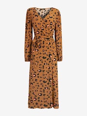 Animal - Myleene Klass Midi-Wickelkleid mit Animalprint - Bild 5 von 7