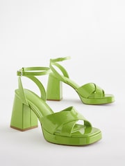 zelena - Sandali s platformo Forever Comfort® - Slika 4 iz 8