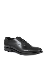 Design Loake by Jones Bootmaker Black Comanche Wide Fit Goodyear Welted Leather Oxford Shoes - Image 2 of 5