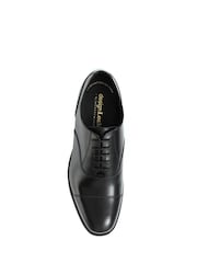 Design Loake by Jones Bootmaker Black Comanche Wide Fit Goodyear Welted Leather Oxford Shoes - Image 3 of 5