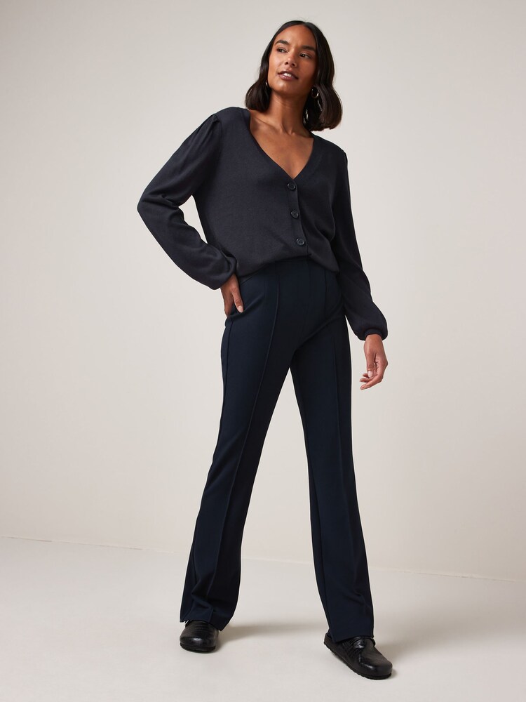 Bleu marine - cardigan à boutons Next - Image 3 of 5