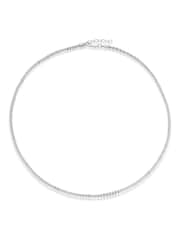 Beaverbrooks Sterling Silver Sparkle Necklace - Image 1 of 3