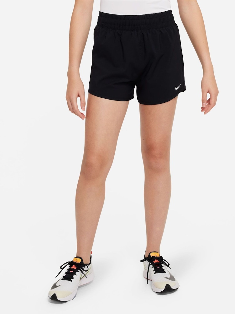 Nike Black Dri-FIT One High-Waisted Shorts - Image 1 of 7