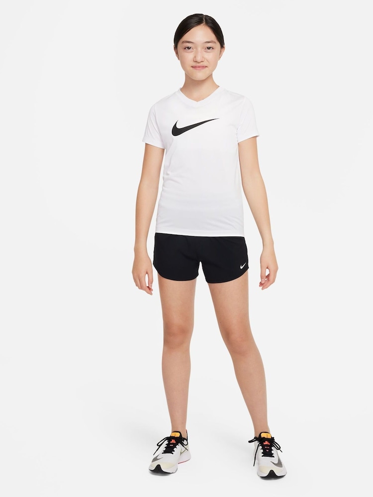 Nike Black Dri-FIT One High-Waisted Shorts - Image 2 of 7