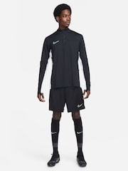 Nike Black Dri-FIT Academy Quarter Zip Training Top - Image 3 of 5
