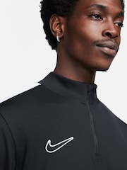 Nike Black Dri-FIT Academy Quarter Zip Training Top - Image 4 of 5