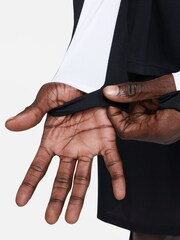 Nike Black Dri-FIT Academy Quarter Zip Training Top - Image 5 of 5