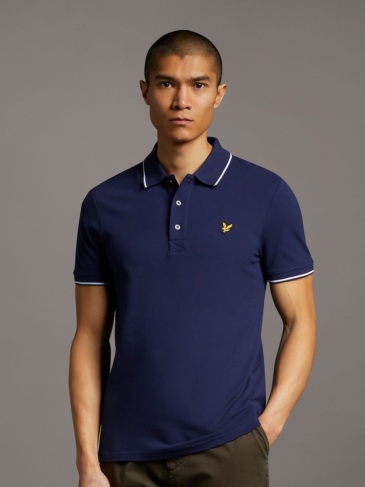 Lyle & Scott Tipped Polo Shirt - Image 1 of 5