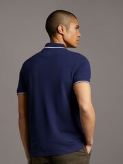 Lyle & Scott Tipped Polo Shirt - Image 2 of 5