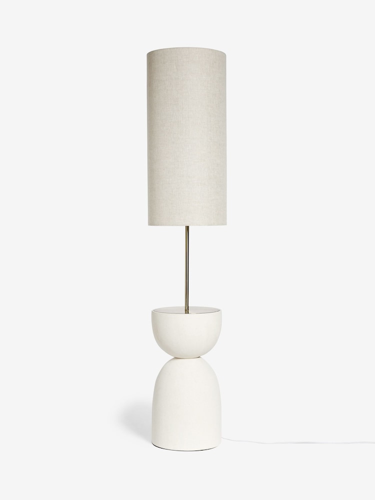 Ivory Hera Totem Floor Lamp - Image 6 of 6 Ivory Hera Totem Floor Lamp - Image 6 of 6
