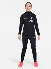 Nike Black Liverpool FC Strike Hooded Football Tracksuit - Image 1 of 10