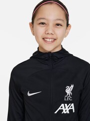 Nike Black Liverpool FC Strike Hooded Football Tracksuit - Image 6 of 10