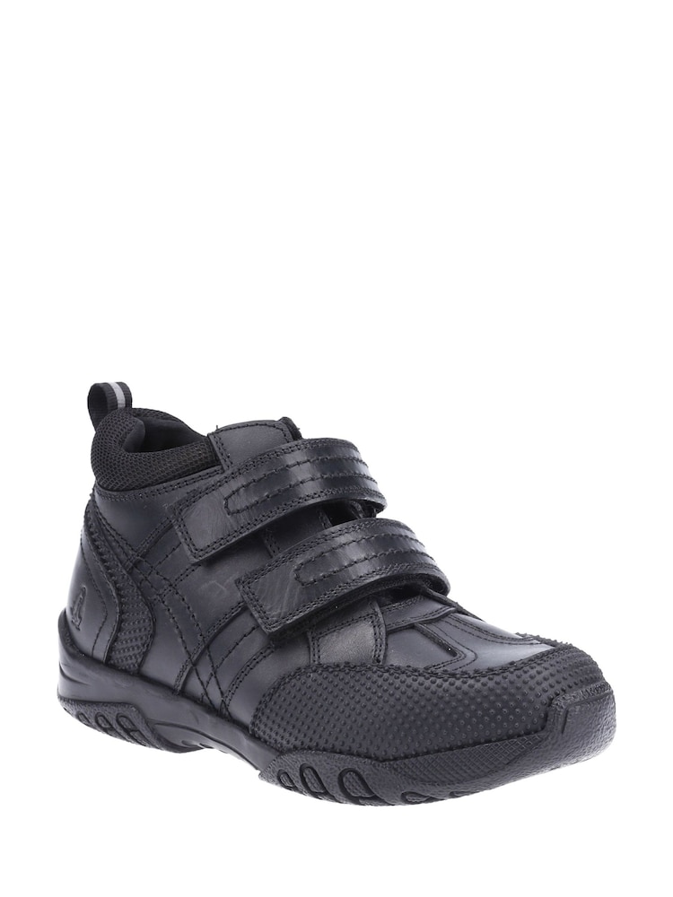 Hush Puppies Black Jezza Senior School Boots - Image 2 of 4