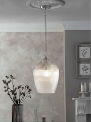 Clear Chester Pendant Ceiling Light - Image 1 of 4