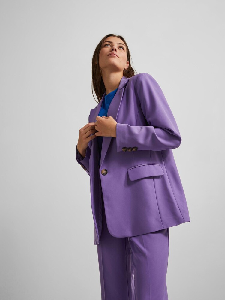 Y.A.S Purple Nellie Suit Blazer - Image 1 of 3