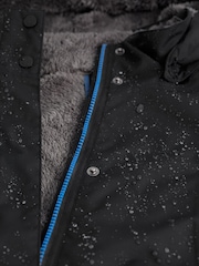 Seasalt Cornwall Ink Black Petite Waterproof Janelle Coat - Image 5 of 6