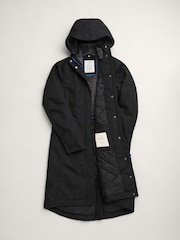 Seasalt Cornwall Blue Petite Waterproof Janelle Coat - Image 4 of 6