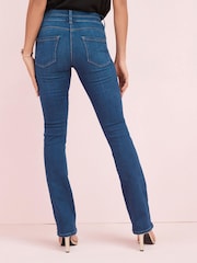 Denim Dark Blue Greencast Lift, Slim And Shape Bootcut Jeans - Image 3 of 3