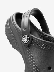Crocs Black Kids Unisex Classic Clogs - Image 5 of 8