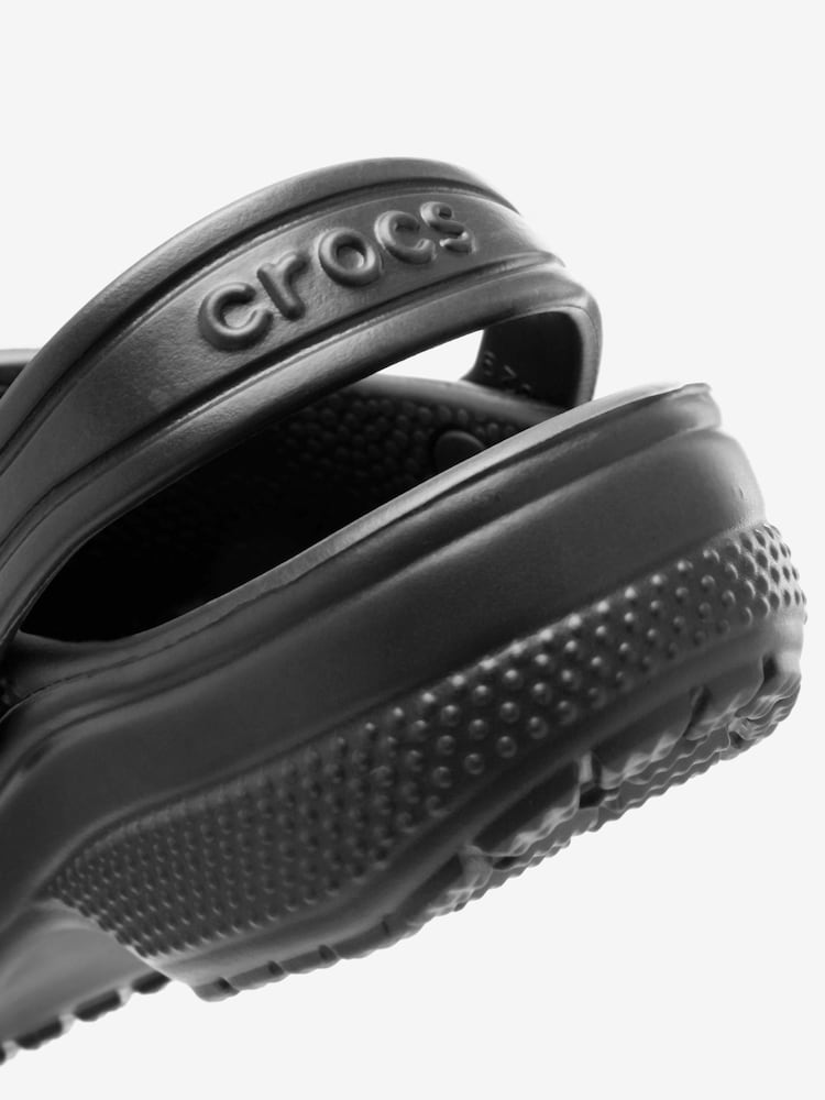 Crocs Black Kids Unisex Classic Clogs - Image 6 of 8