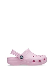 Crocs Pale Pink Classic Toddler Unisex Clogs - Image 1 of 7