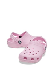 Crocs Pale Pink Classic Toddler Unisex Clogs - Image 4 of 7