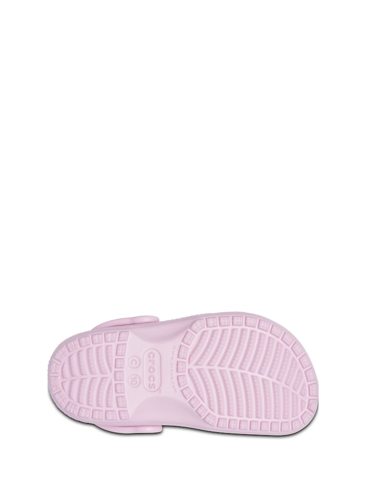 Crocs Pale Pink Classic Toddler Unisex Clogs - Image 7 of 7 Crocs Pale Pink Classic Toddler Unisex Clogs - Image 7 of 7