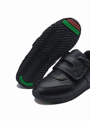 Chaussures pour l'école ToeZone noires à une lanière et à motifs étoiles - Image 3 de 5