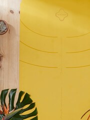 Decathlon Yellow Yoga Mat Grip+ 3 Mm Domyos - Image 4 of 6