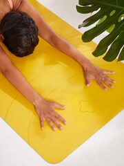 Decathlon Yellow Yoga Mat Grip+ 3 Mm Domyos - Image 5 of 6