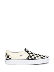 Vans Womens Asher Checkerboard Trainers - Image 1 of 6